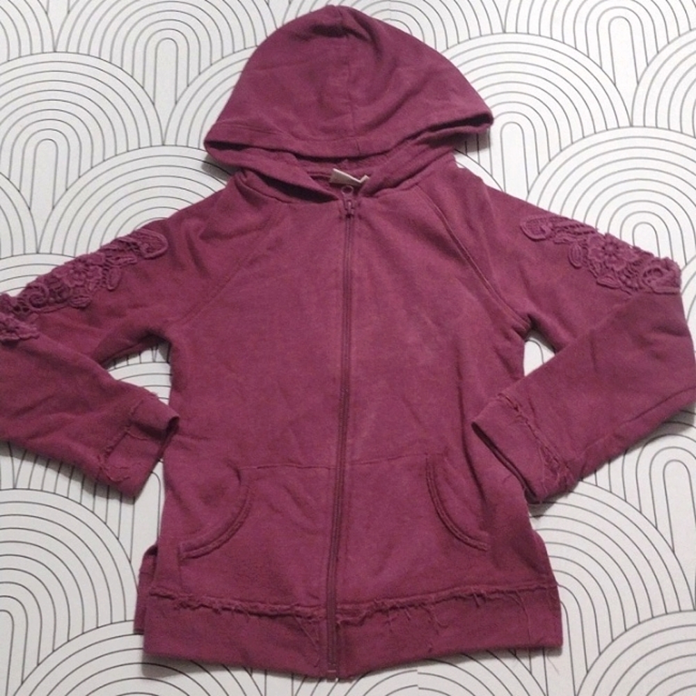 Mudd zip down sweatshirt